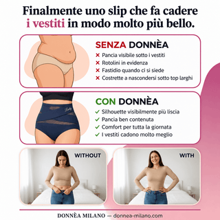 Slip Modellante Vita Alta — Controllo Addome Senza Cuciture