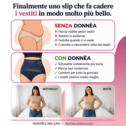 Slip Modellante Vita Alta — Controllo Addome Senza Cuciture