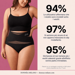 Slip Modellante Vita Alta — Controllo Addome Senza Cuciture