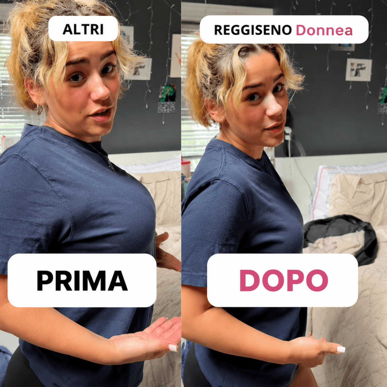 Prima e dopo — Altri / Reggiseno Donnèa