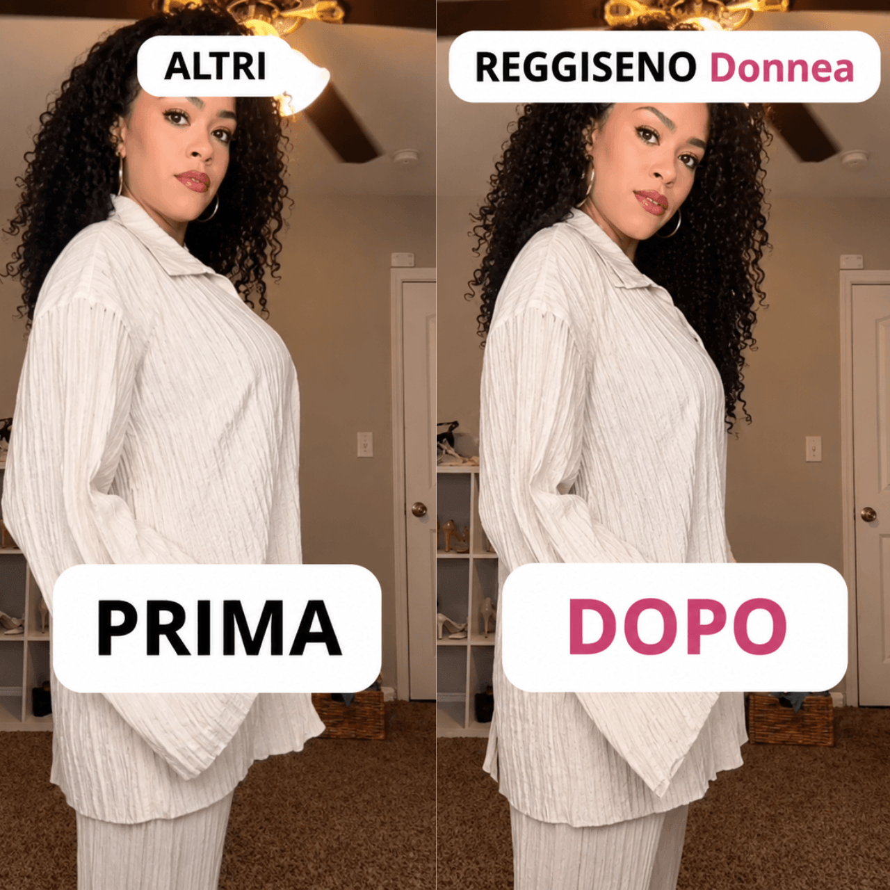 Prima e dopo — Altri / Reggiseno Donnèa