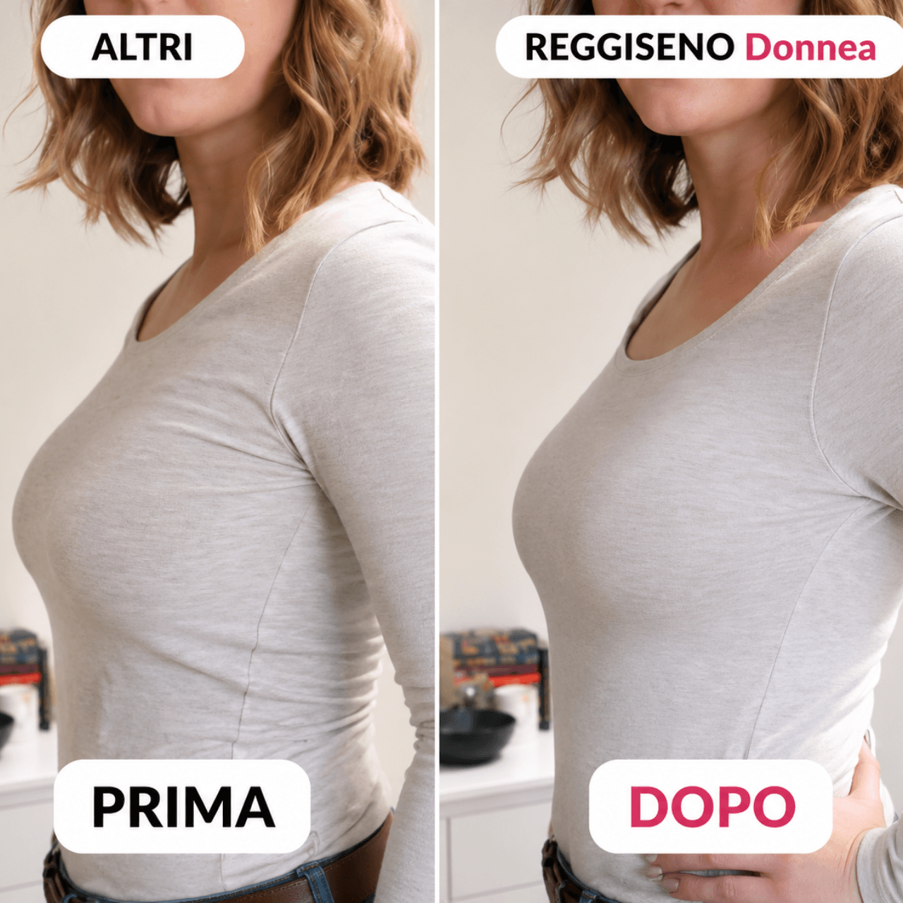 Prima e dopo — Altri / Reggiseno Donnèa